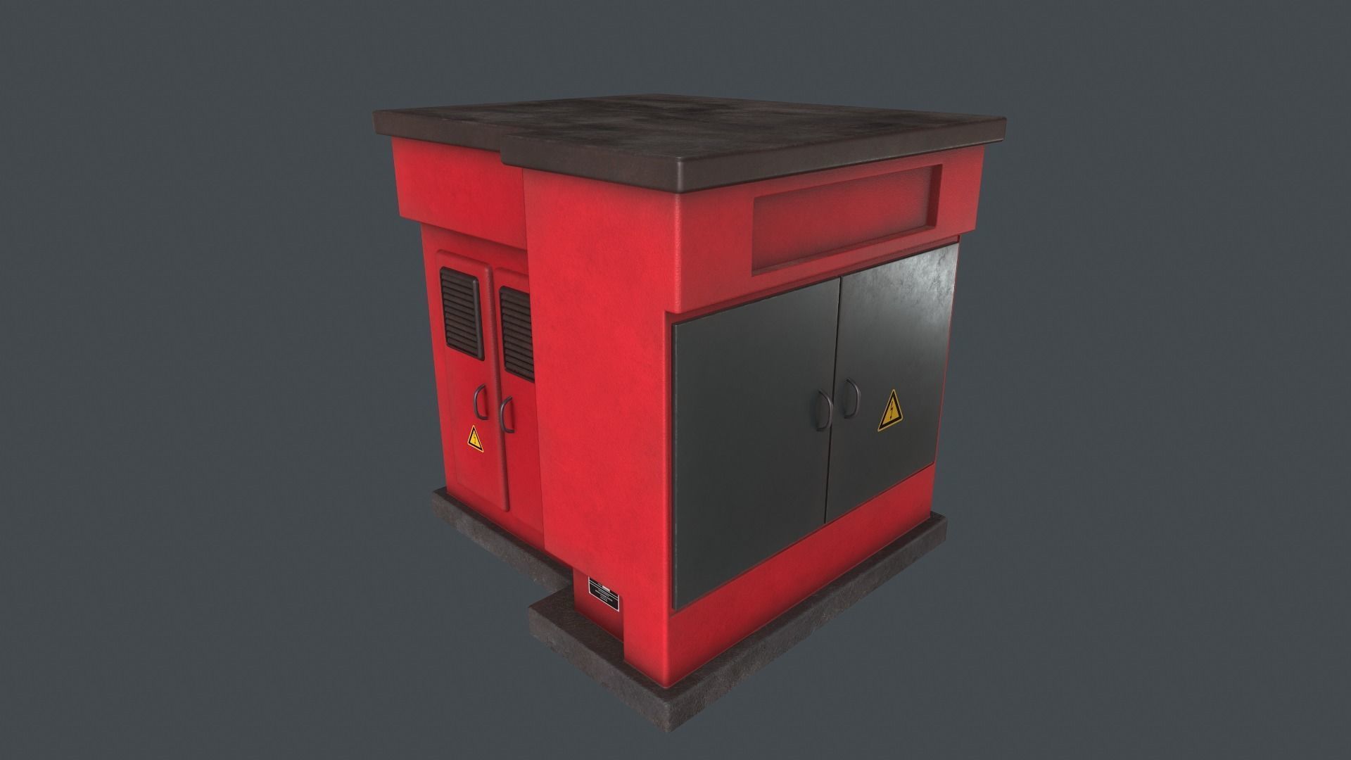 Generator VR PBR Low-poly 3D model_7