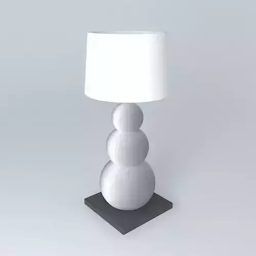 Lamp lamp metallic Support and Dome Milky