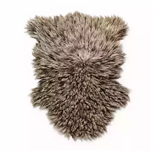 Bedside Sheepskin Rug Fur