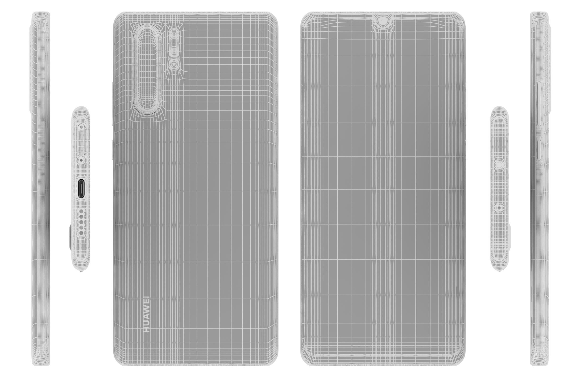 Huawei P30 Pro Breathing Crystal 3D model_14