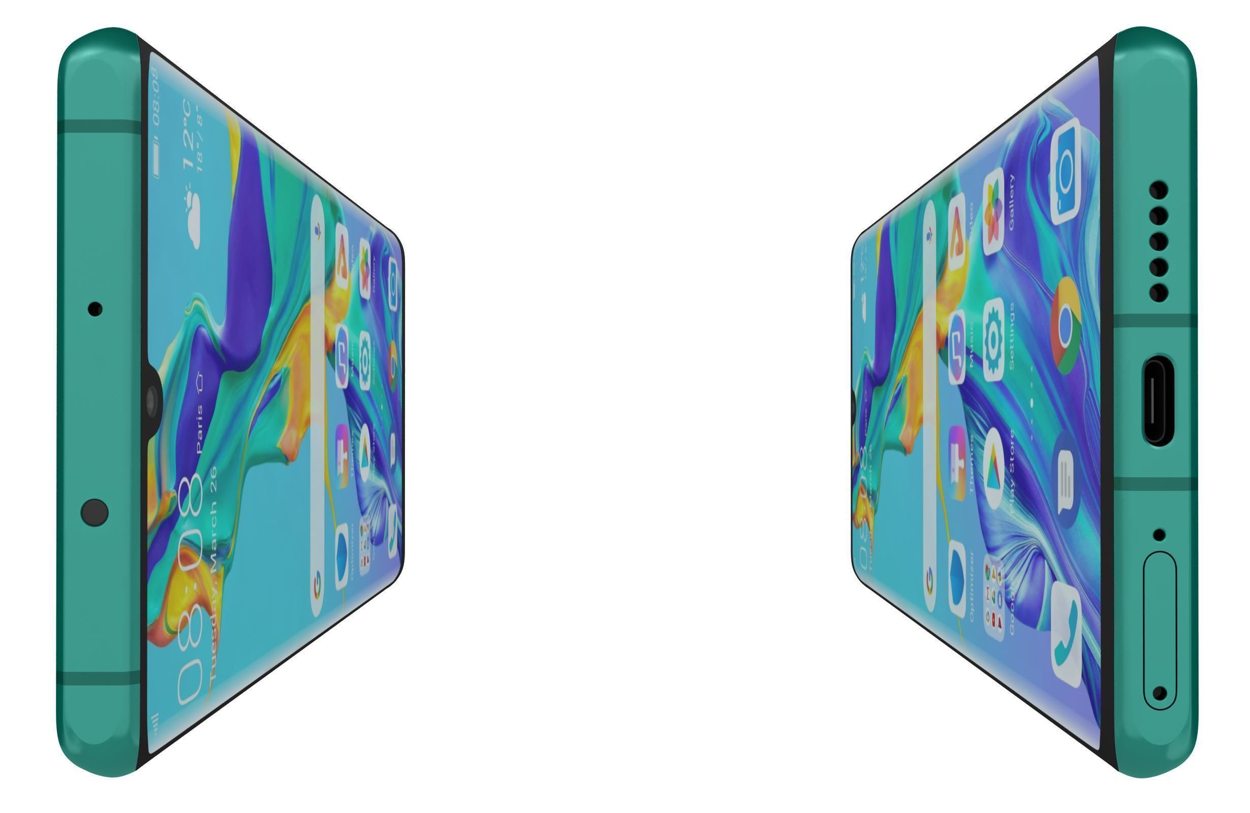 Huawei P30 Pro Breathing Crystal 3D model_4