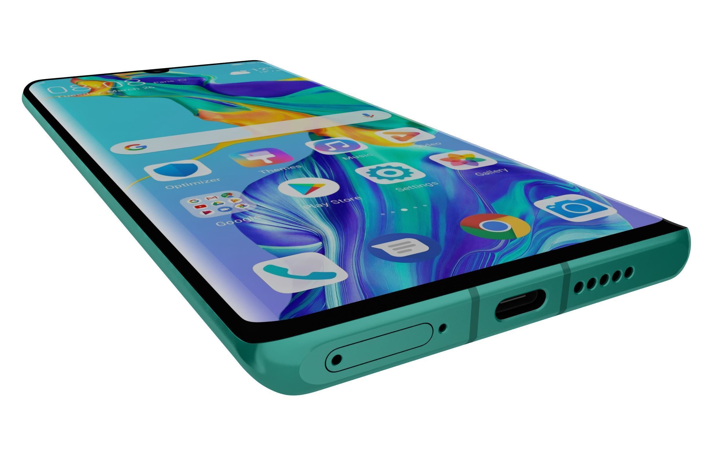 Huawei P30 Pro Breathing Crystal 3D model_7