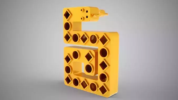 Abstract Snake Trinket