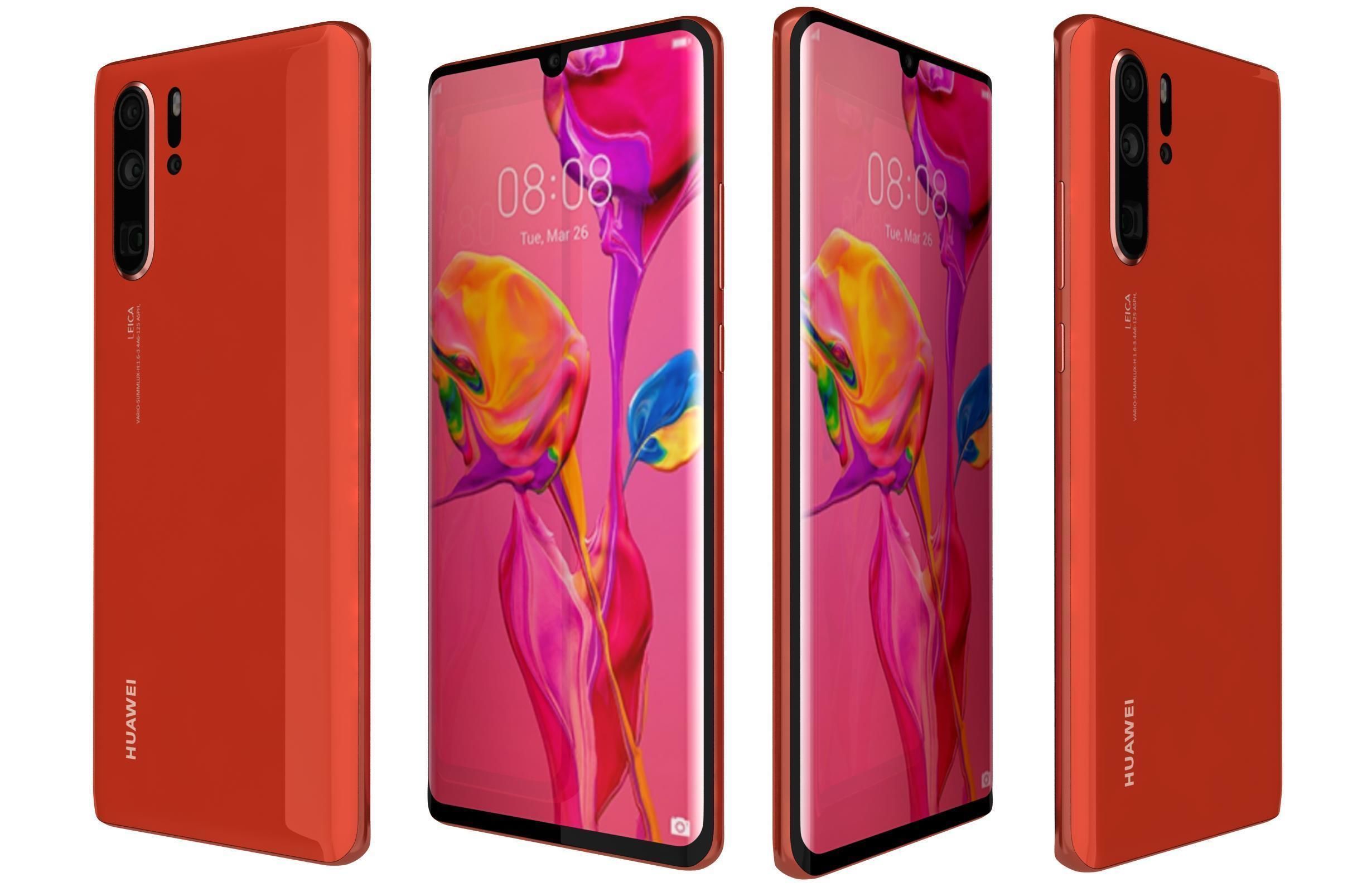 Huawei P30 Pro All Colors 3D model_5
