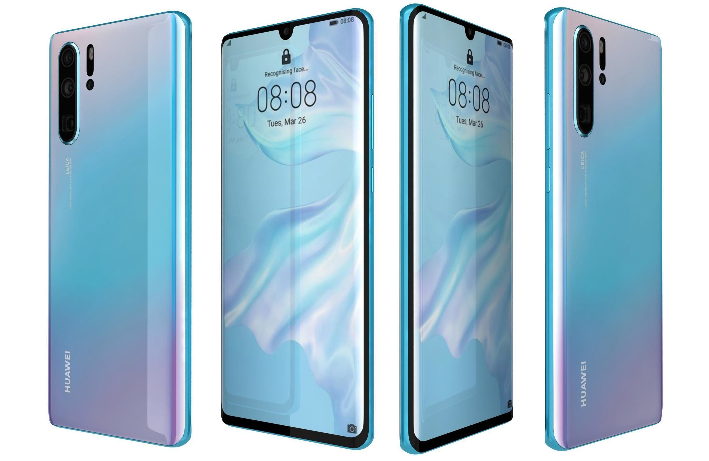 Huawei P30 Pro All Colors 3D model_8