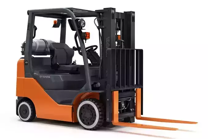TOYOTA Core IC Cushion Forklift 3D model