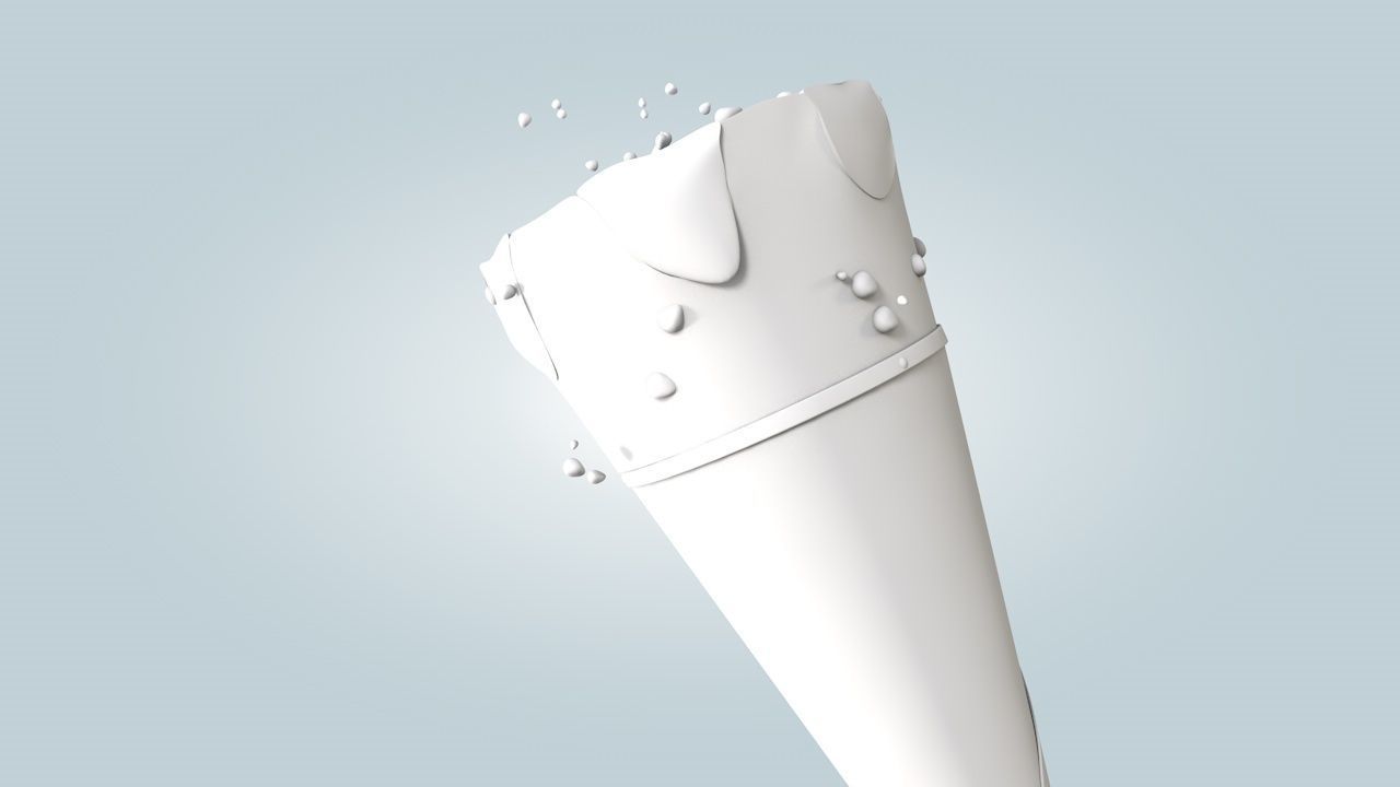 ICE CREAM Low-poly 3D model_5