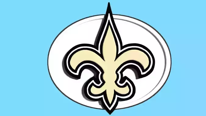 Saints of New Orleans 3D model