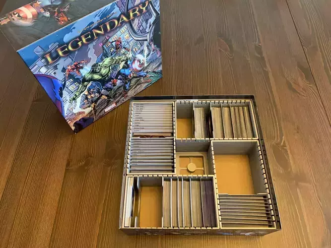 Marvel Legendary Organizer Insert 3D print model