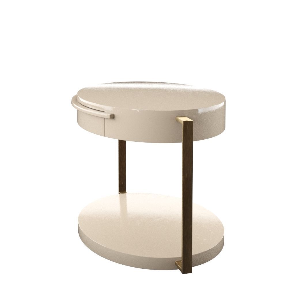 SQUARE OVAL SUPPORT TABLE 3D model_1