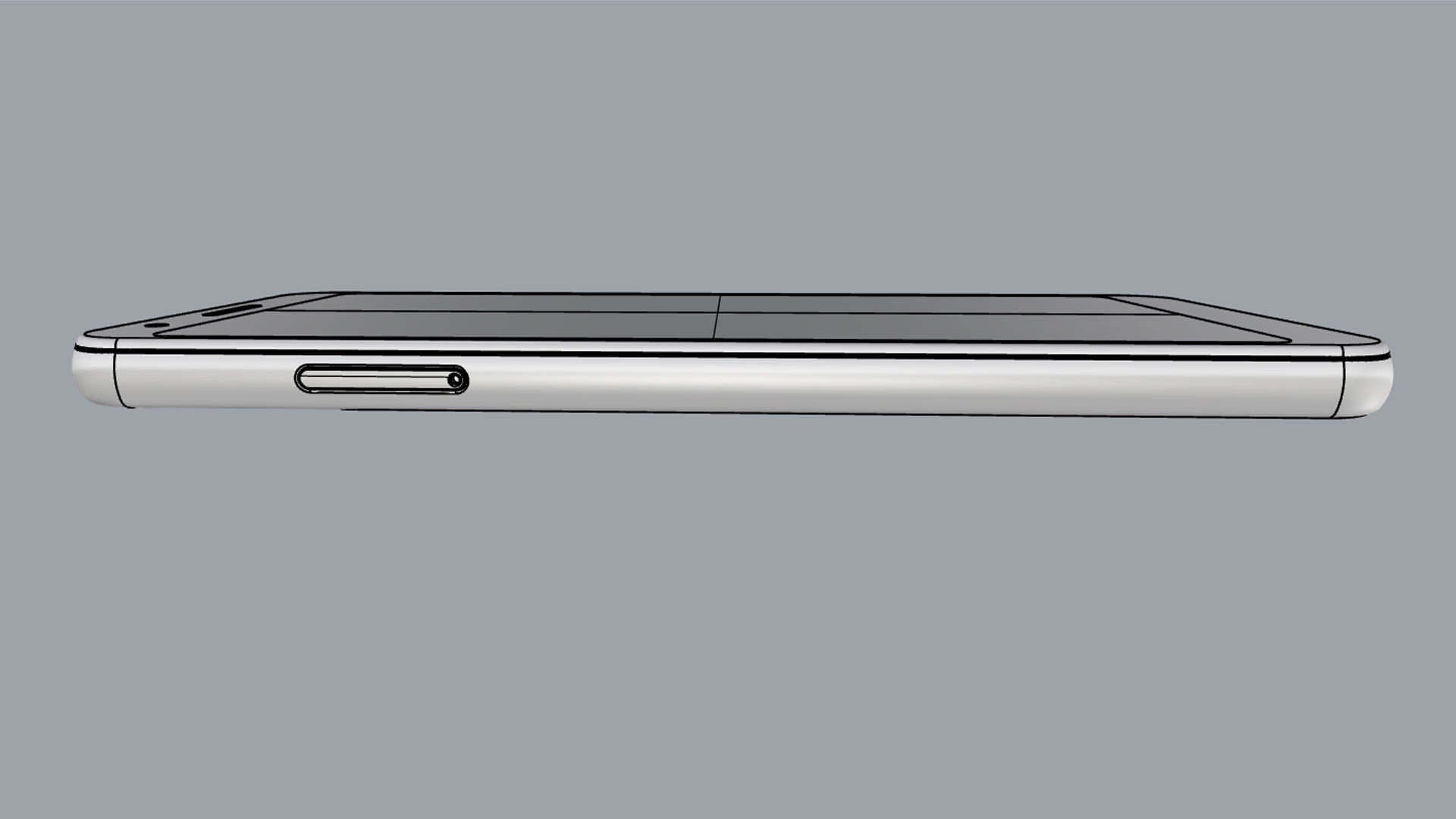 Google Pixel 3A White 3D model_20