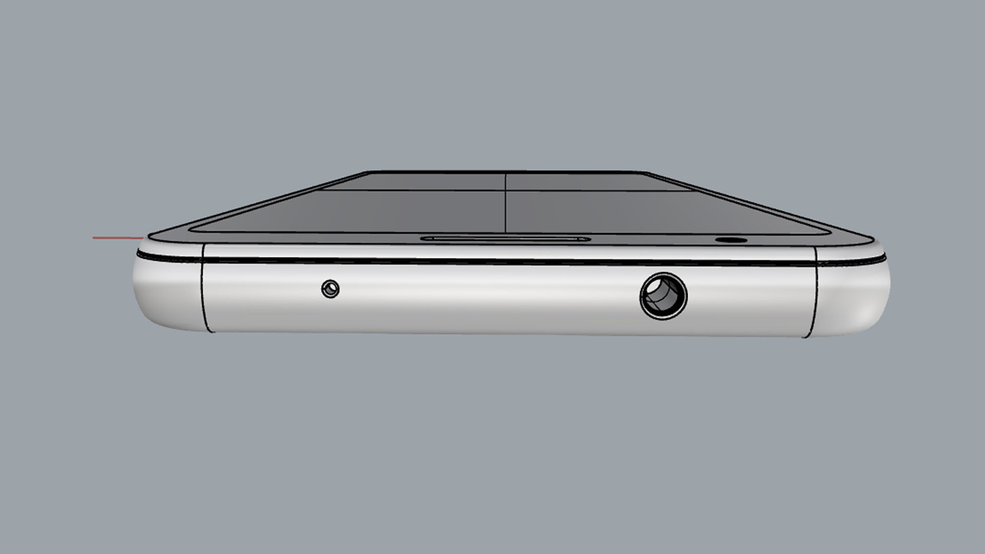 Google Pixel 3A White 3D model_19