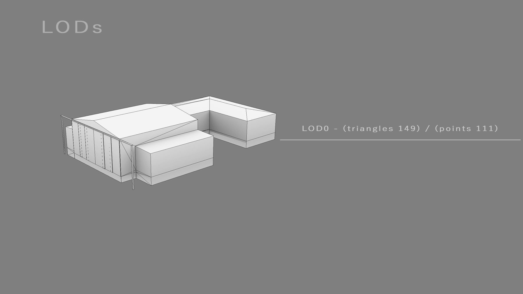 Airport Hangar OAKB ATB Hangar Low-poly 3D model_13