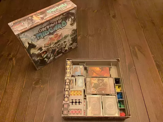 Champions of Midgard Board Game Organizer Insert 3D print model