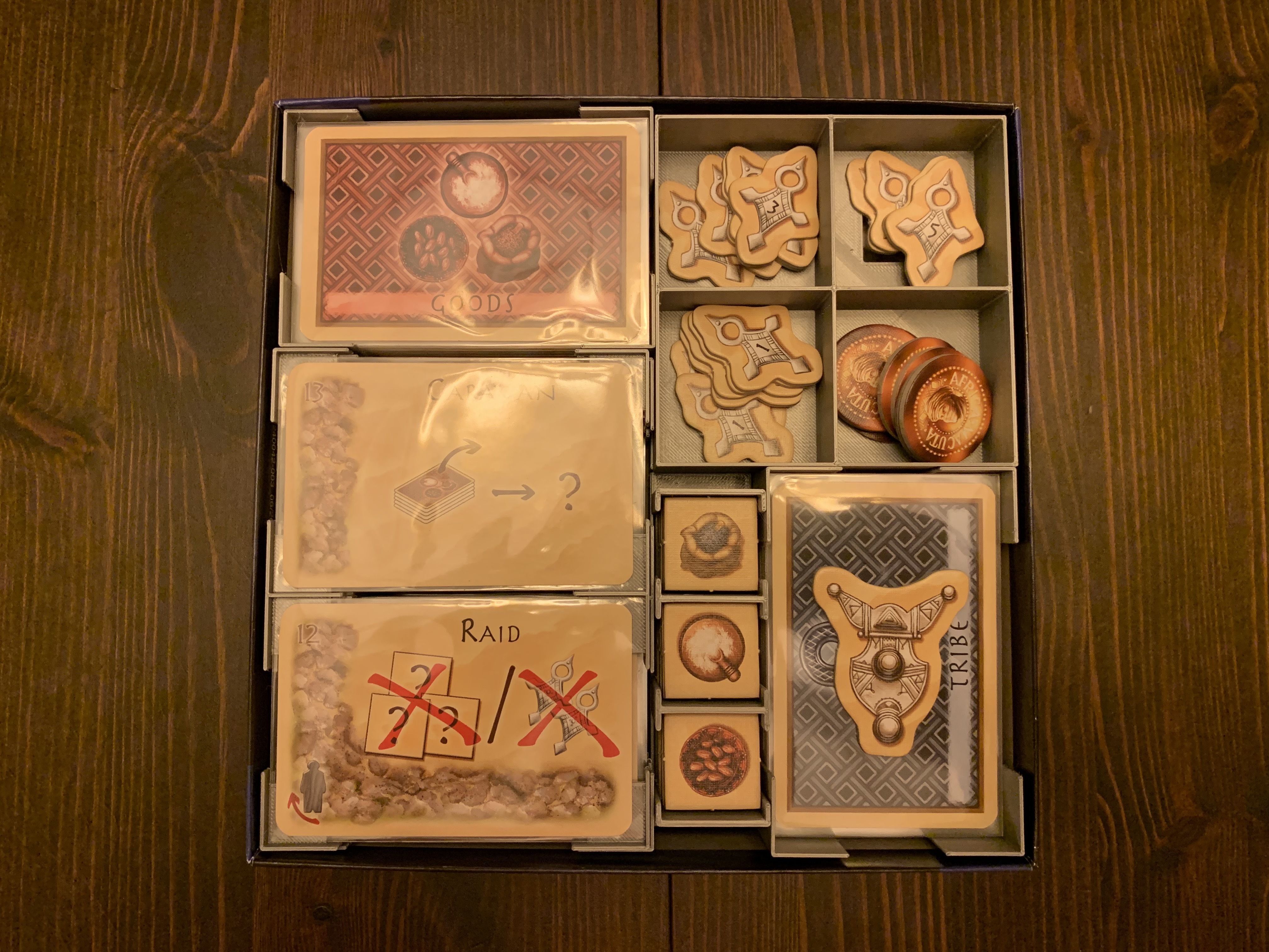 Targi Board Game Organizer Insert 3D print model_1