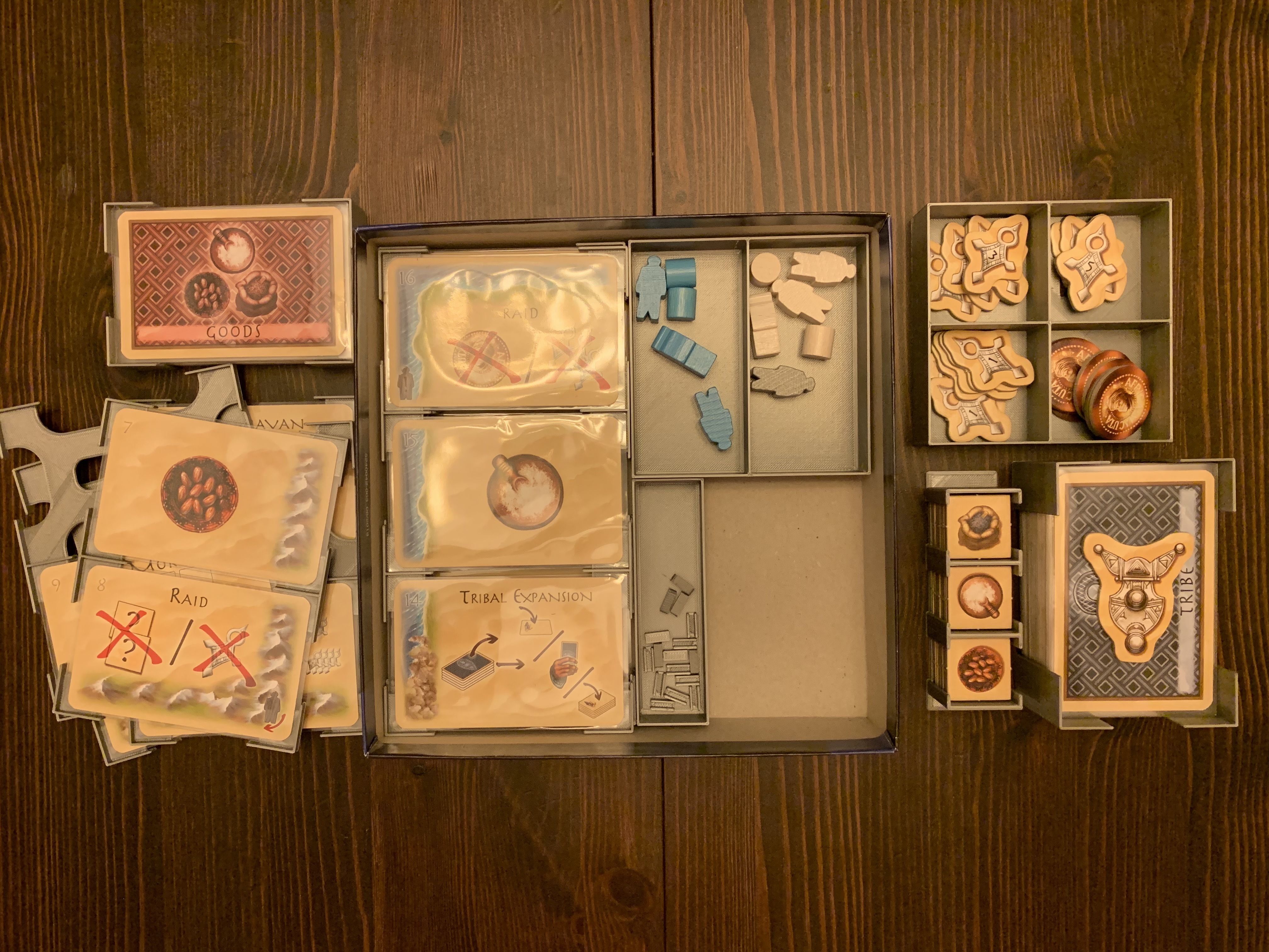 Targi Board Game Organizer Insert 3D print model_3