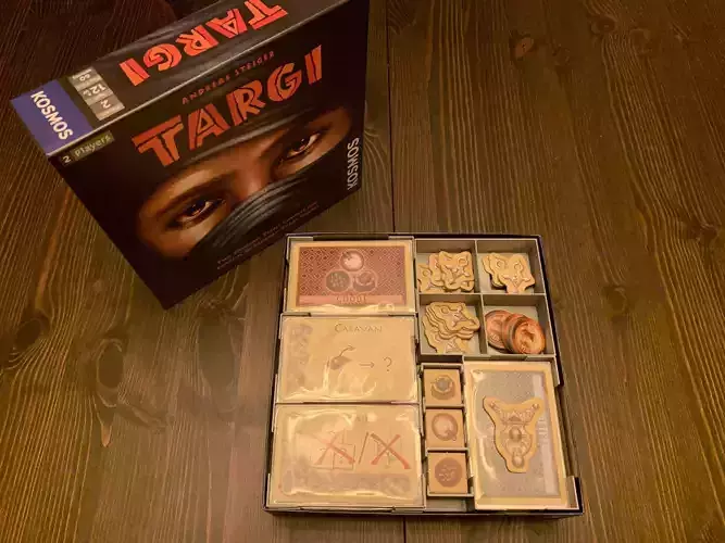 Targi Board Game Organizer Insert 3D print model