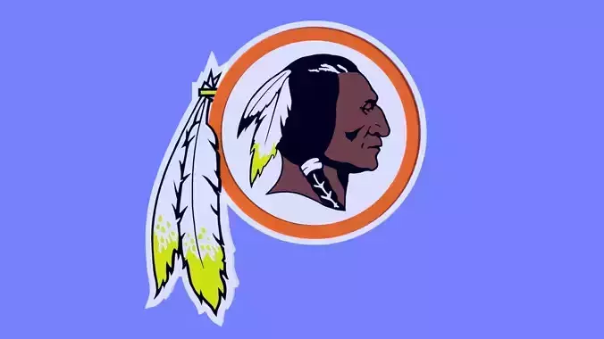 Redskins logo custom