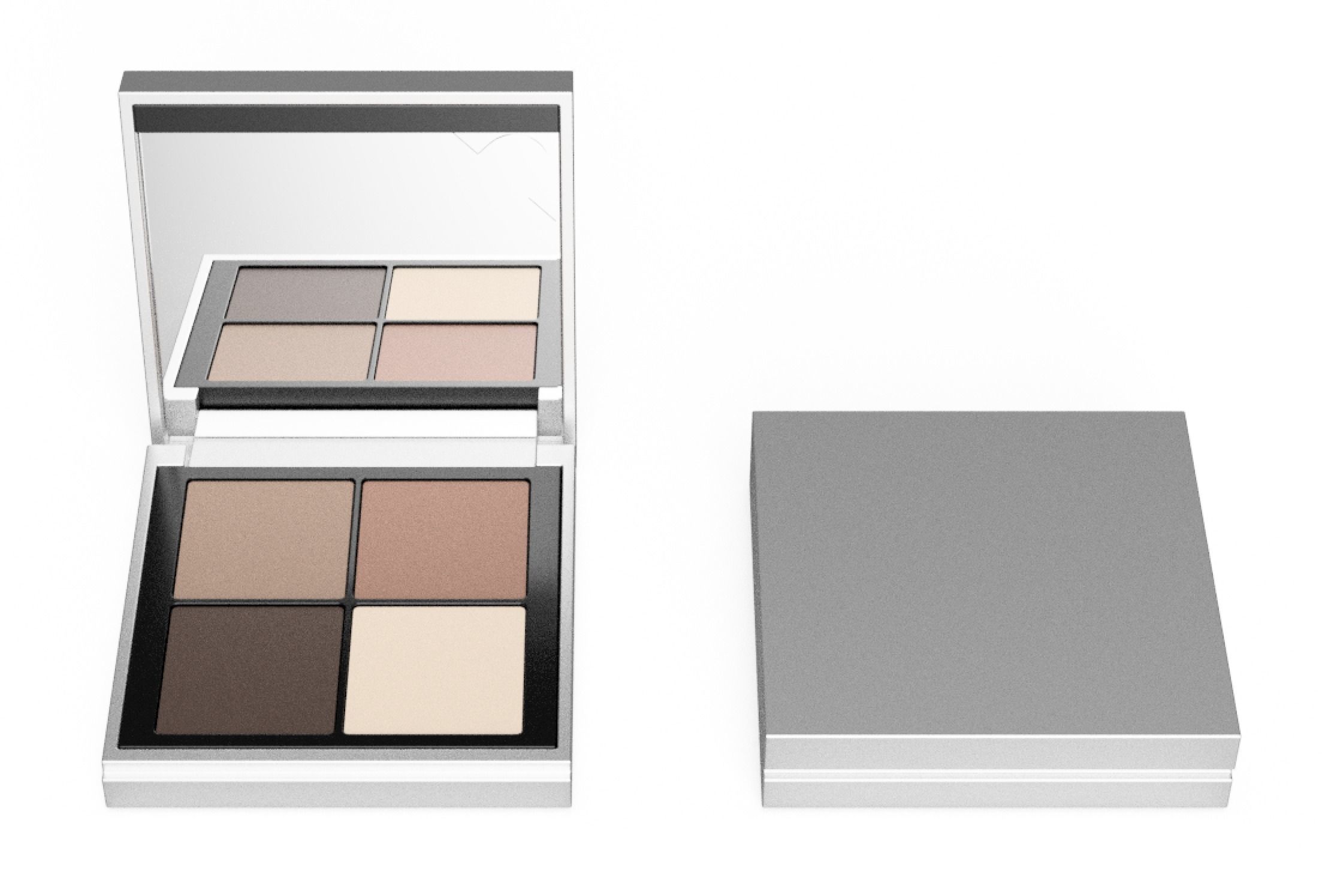 Eye or Lip Palette 3D model_2