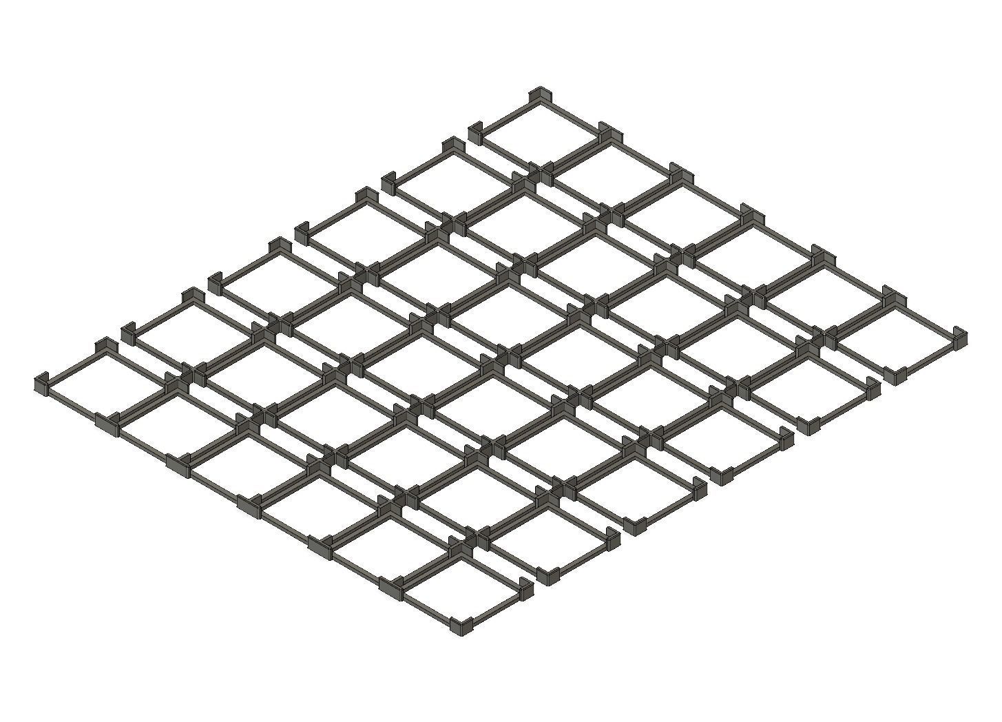 Karuba Board Game Organizer Insert 3D print model_10