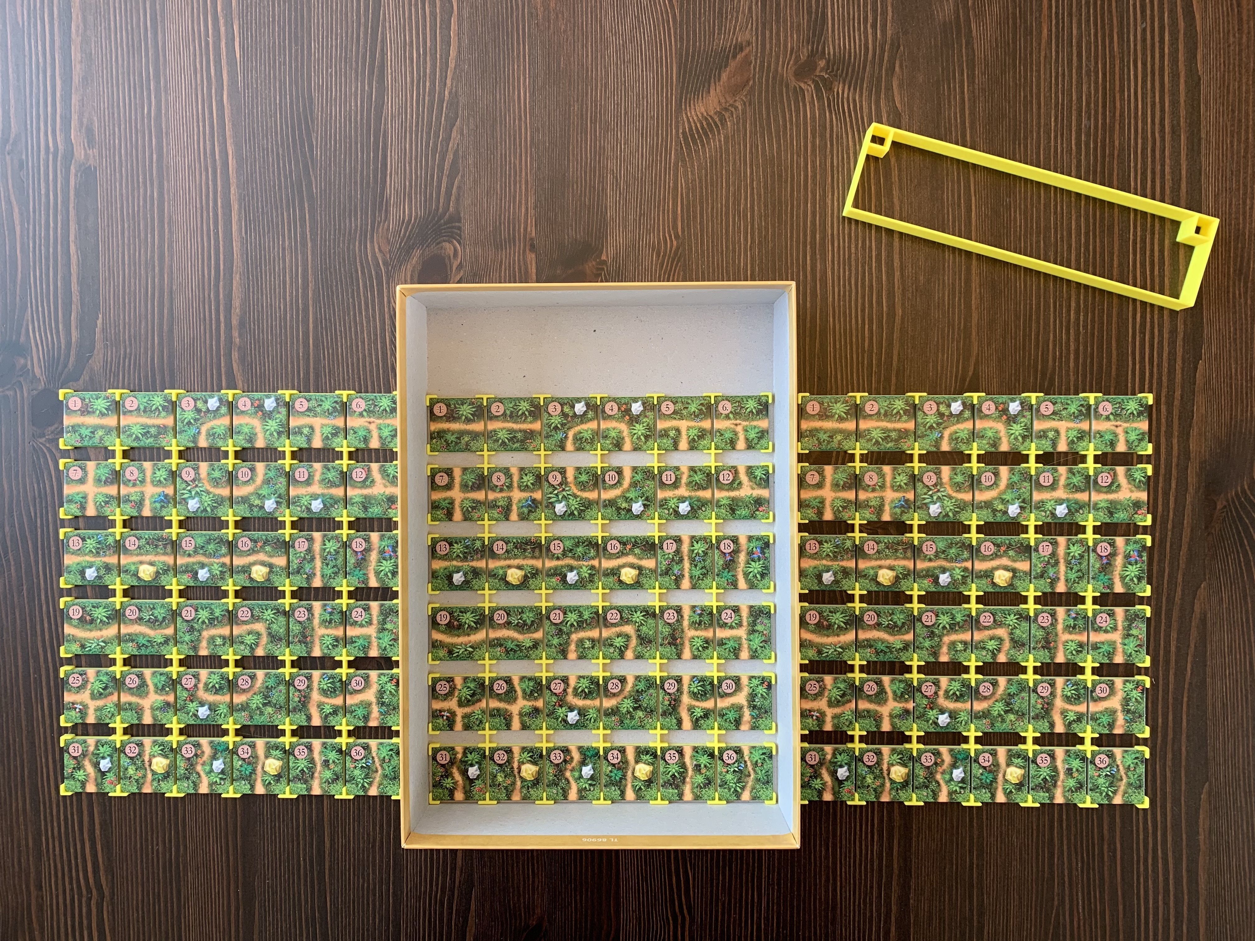 Karuba Board Game Organizer Insert 3D print model_4