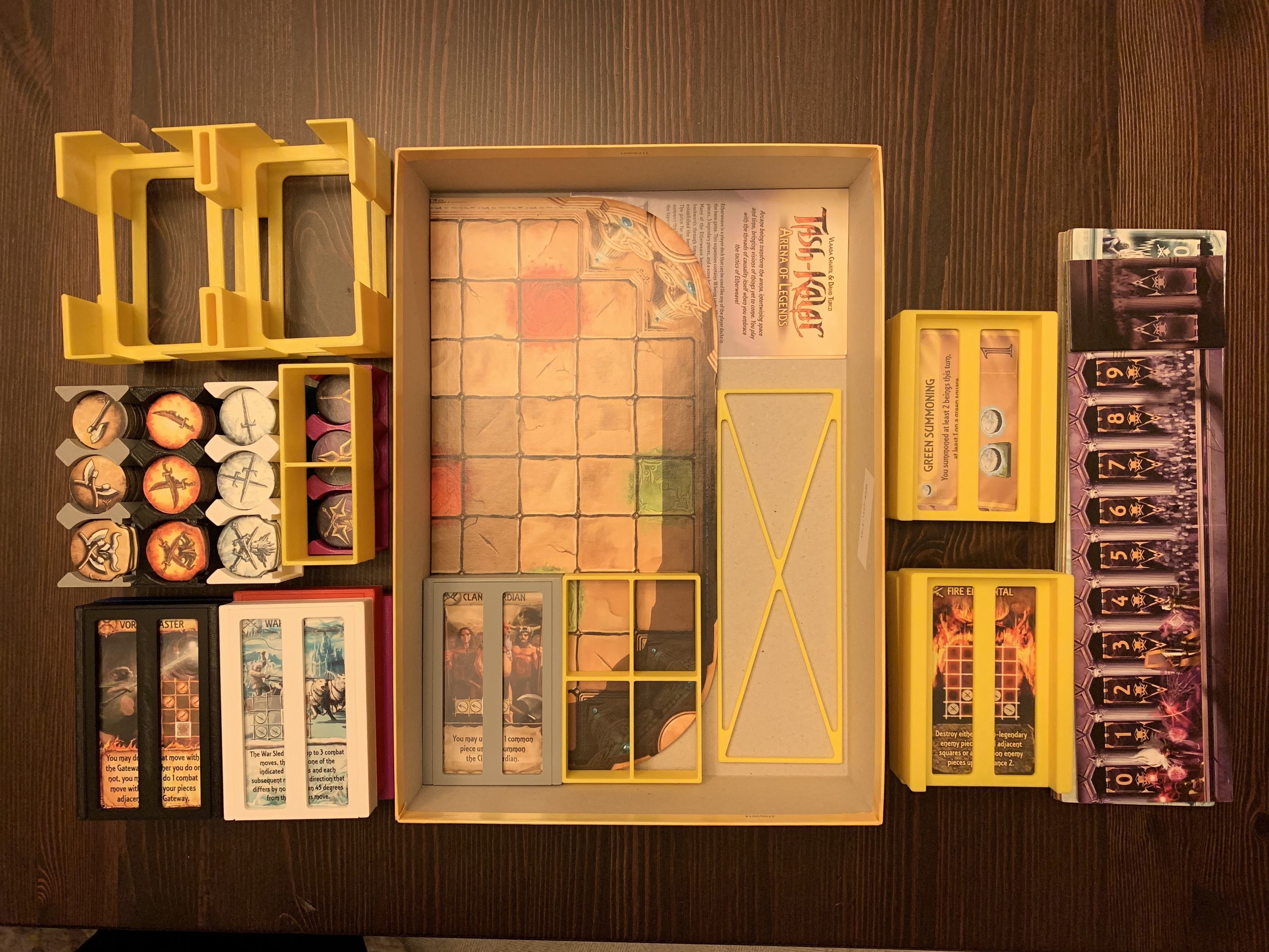 Tash-Kalar Board Game Organizer Insert 3D print model_4