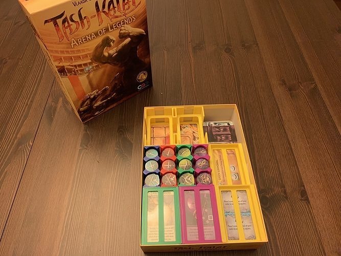 Tash-Kalar Board Game Organizer Insert 3D print model