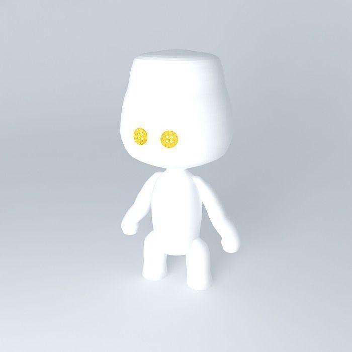 Toy "Blank" Free 3D model_1