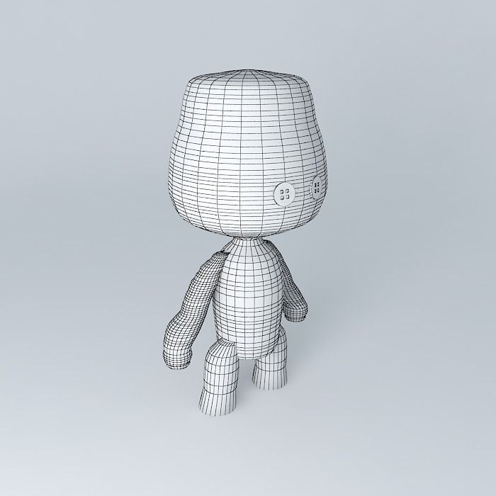 Toy "Blank" Free 3D model_4