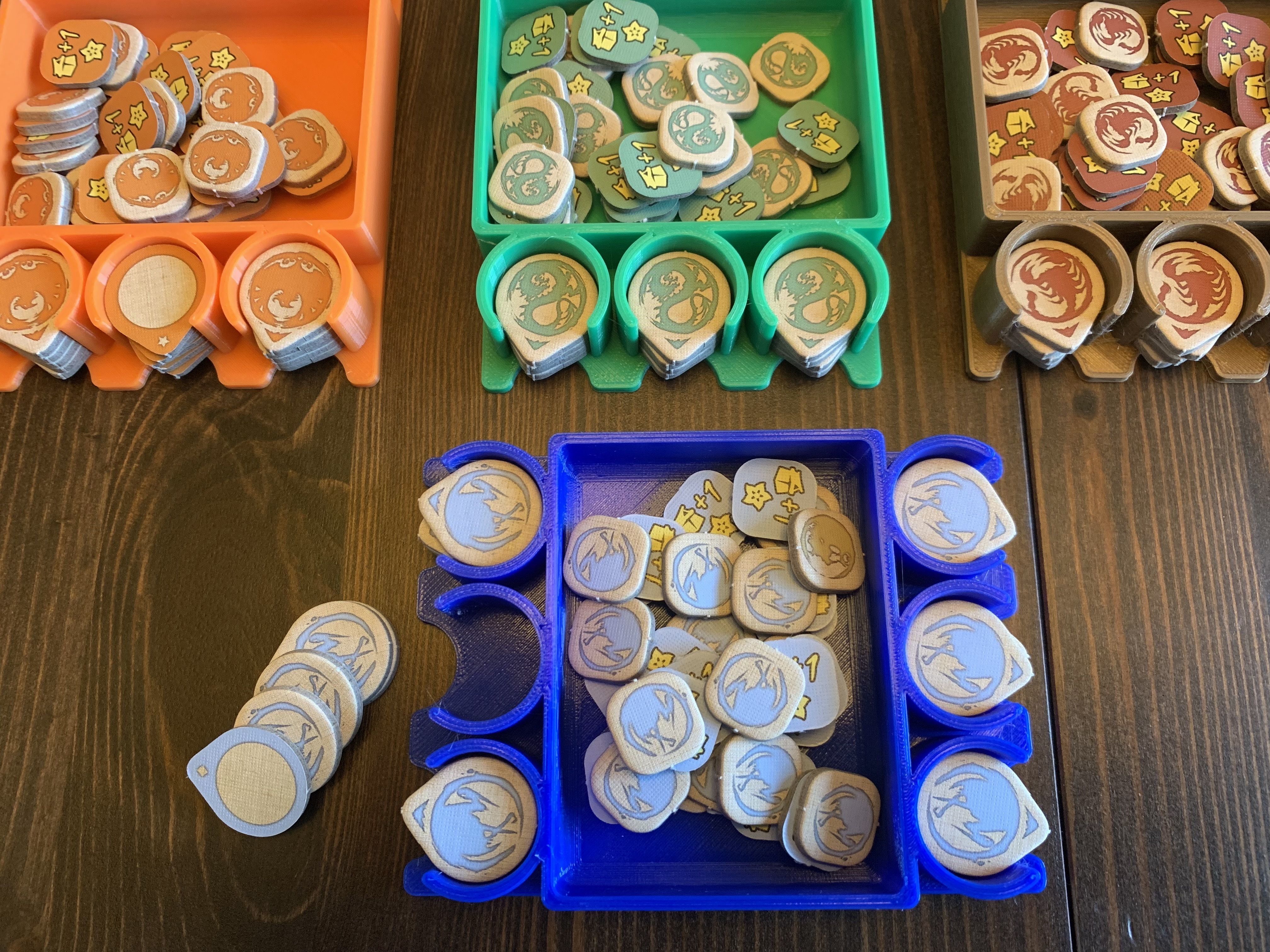 Battle for Rokugan Board Game Organizer Insert 3D print model_4