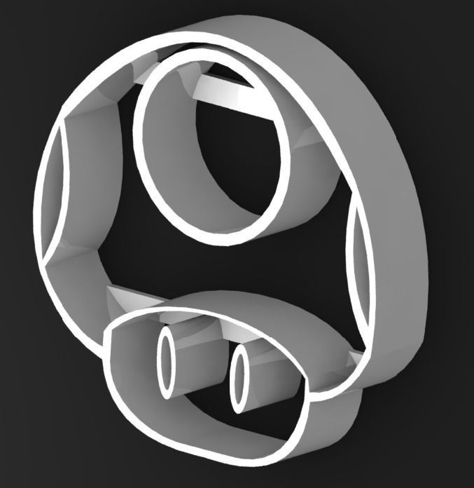 Mario Pack Cookie Cutters 3D print model_4