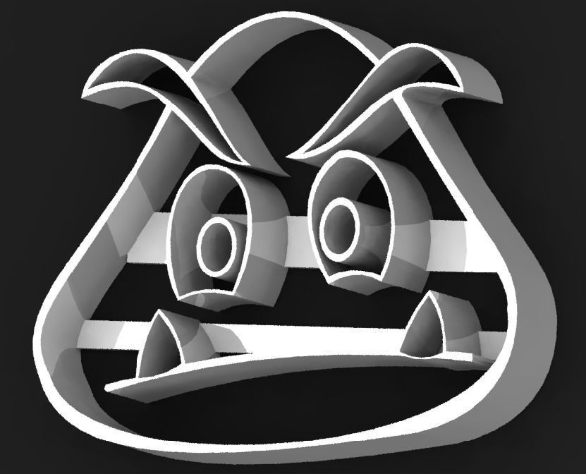 Mario Pack Cookie Cutters 3D print model_1