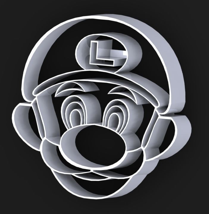 Mario Pack Cookie Cutters 3D print model_2
