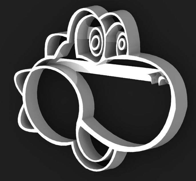 Mario Pack Cookie Cutters 3D print model_5