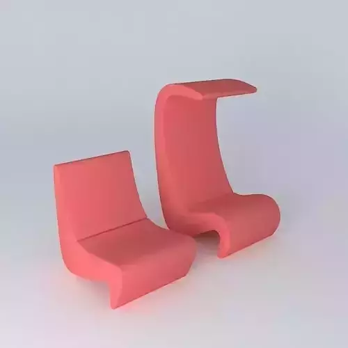 Amoeba Chair - Verner Panton (1970)