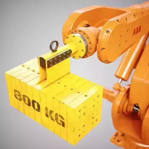 Industrial Robot Car Lift 3D model