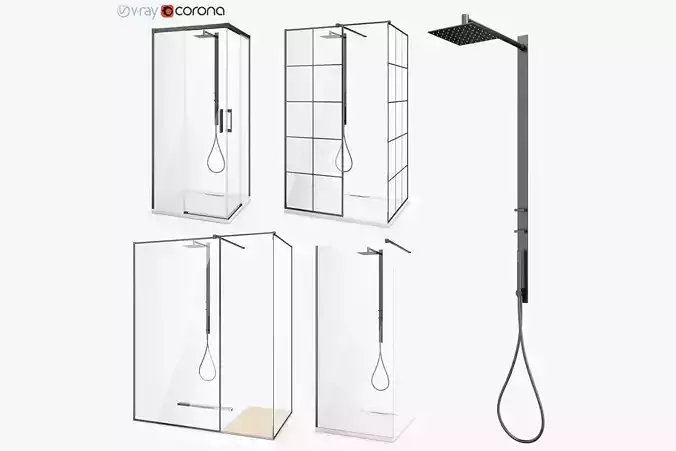 Radaway shower set 46