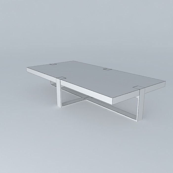 Iguana table Center Free 3D model_4