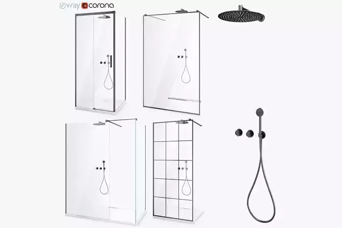 Radaway shower set 47
