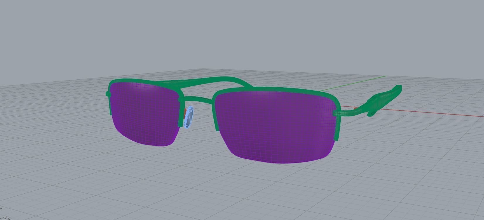 Eyeglasses for Men and Women 3D print model_6