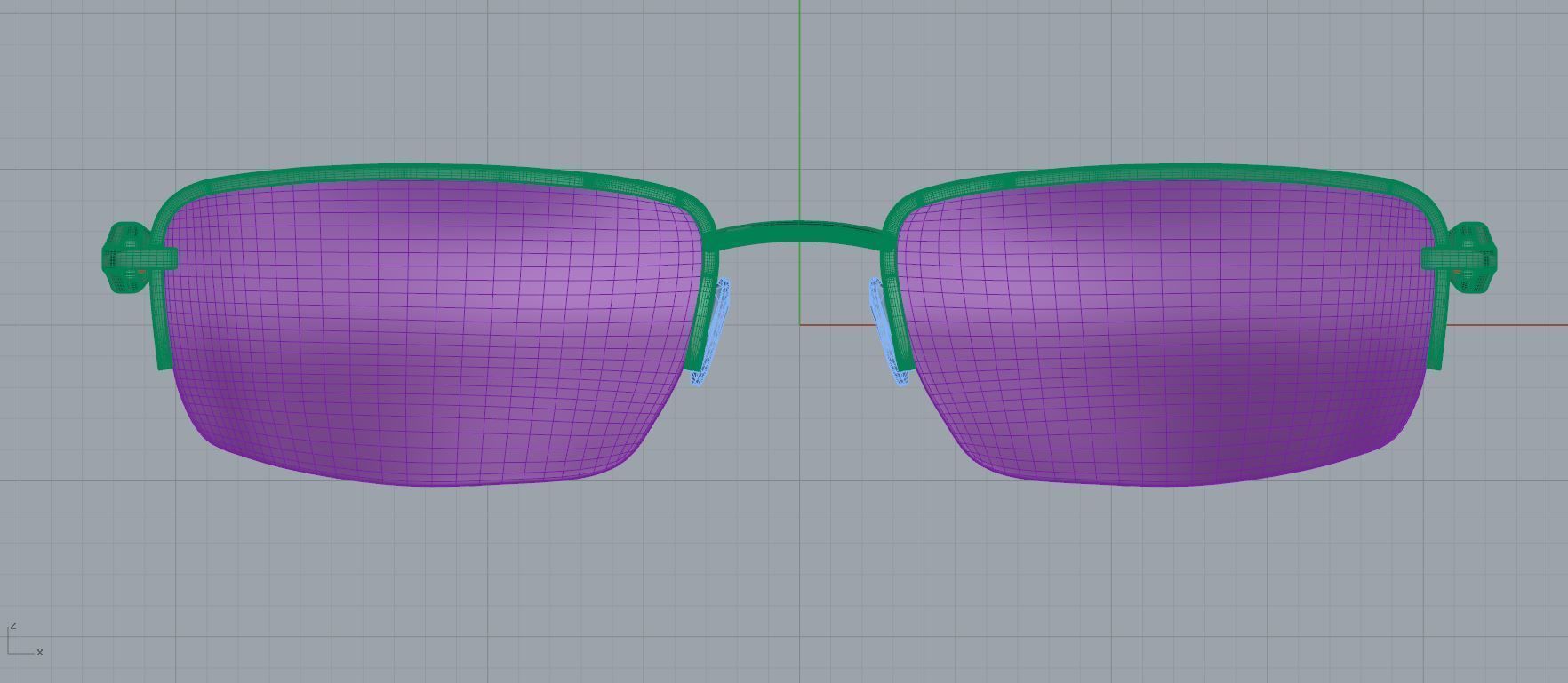 Eyeglasses for Men and Women 3D print model_1