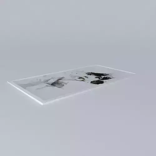 Table Young Girl - Painting