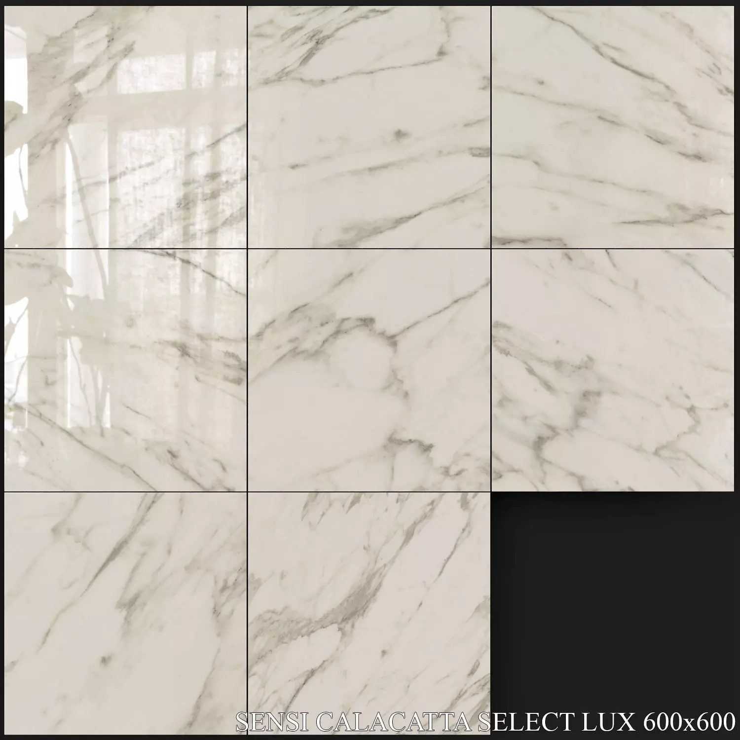 ABK Sensi Calacatta Select Lux 600x600 3D model_0