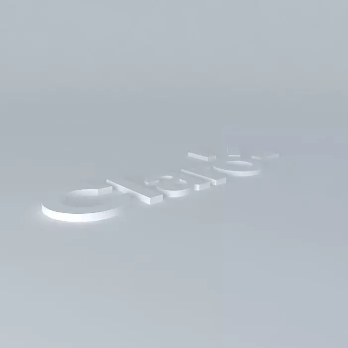 Logo Clear Free 3D model