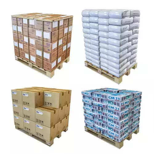 Boxes on a pallet