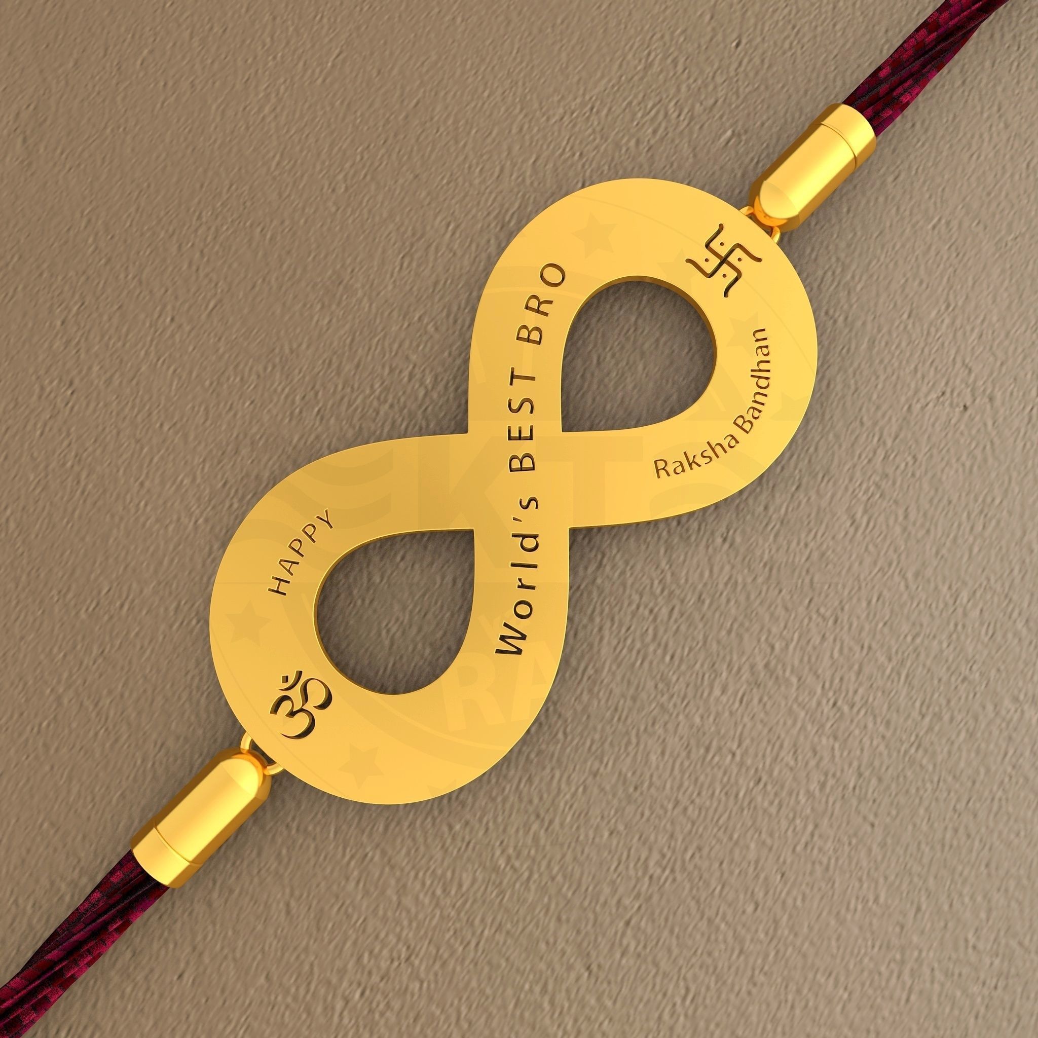 Rakhi for Brother BroKT-01 3D Printing Model 3D print model_1