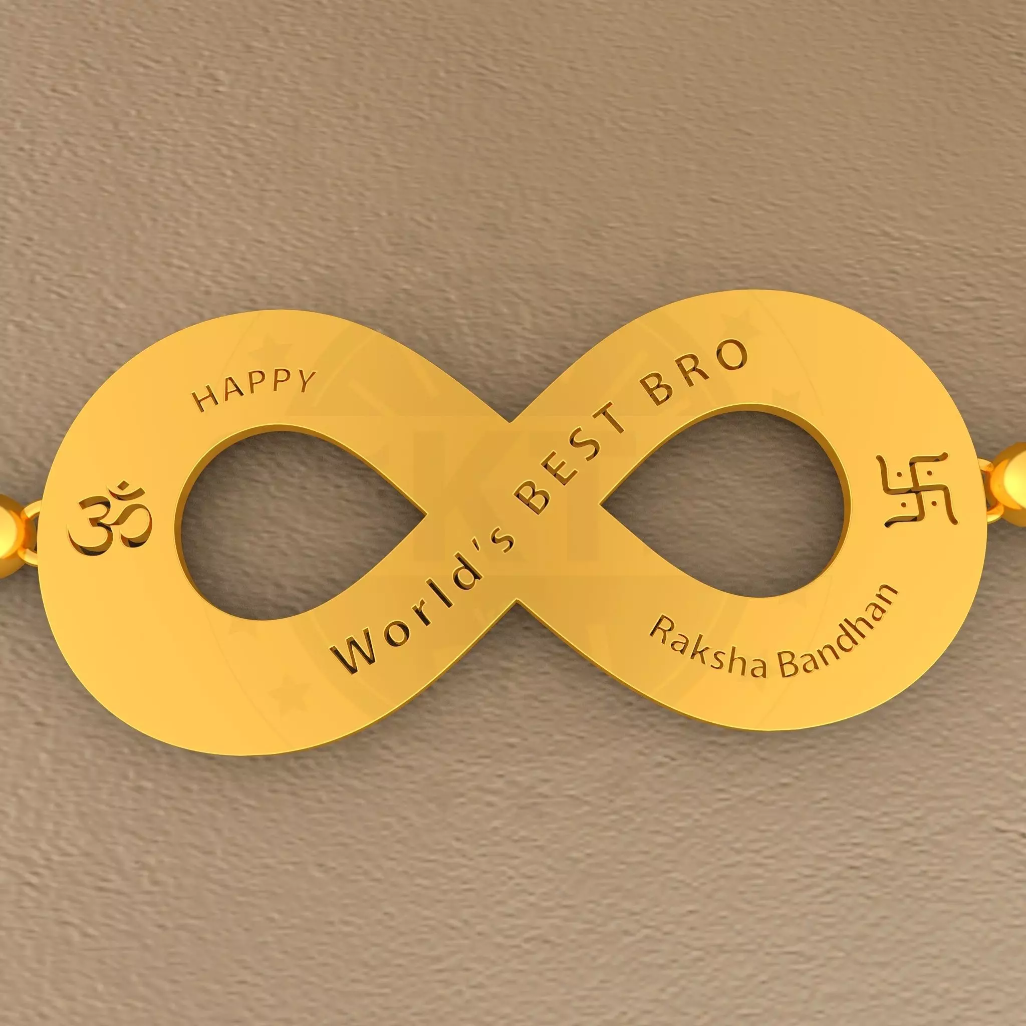 Rakhi for Brother BroKT-01 3D Printing Model 3D print model_0