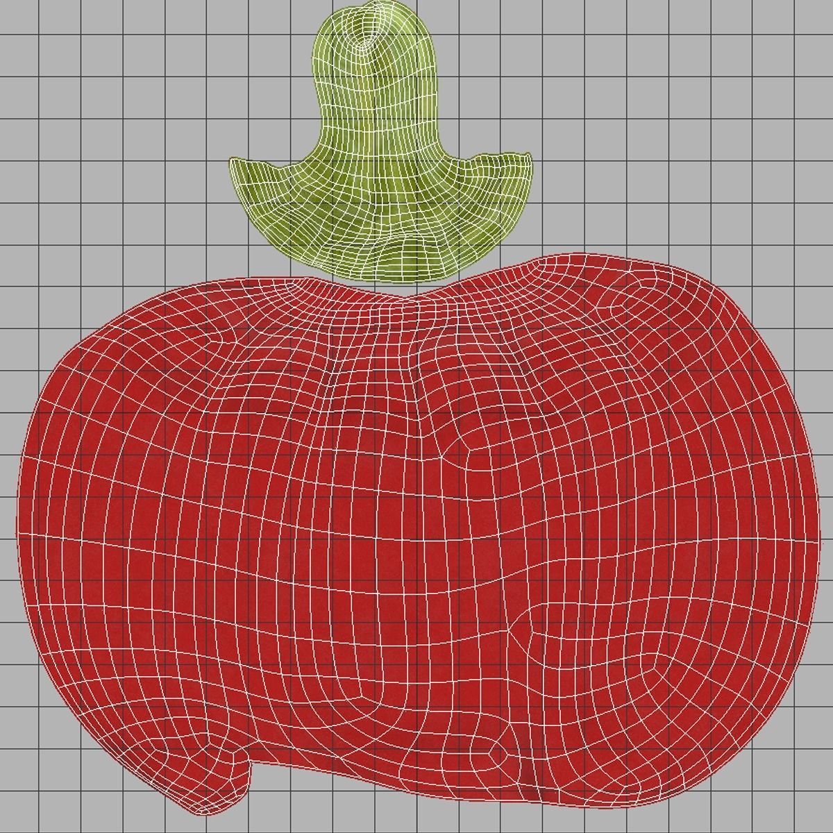 Peppers Pack Low-poly 3D model_9