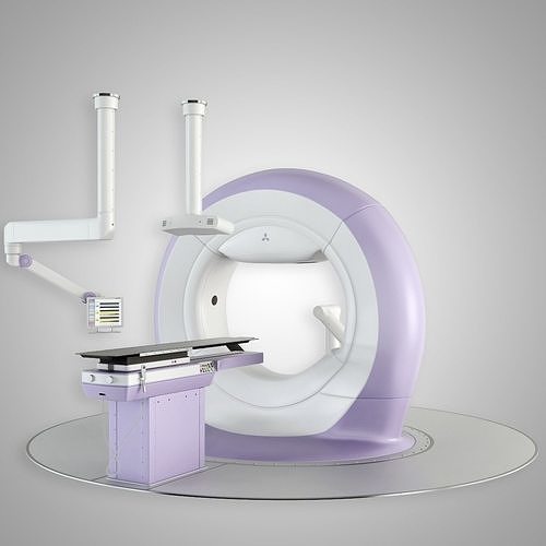 Radiotherapy Machine 3D model