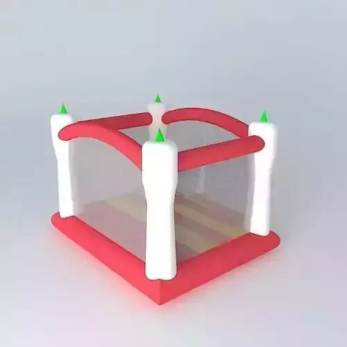 Bouncy castle Free 3D model